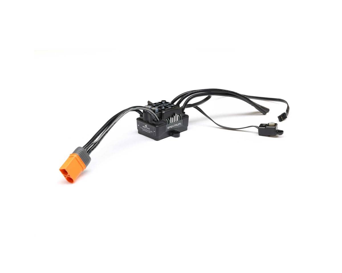 Spektrum Firma 130A Black Edition Brushless Smart ESC, 2S-4S, LMT 2.0
