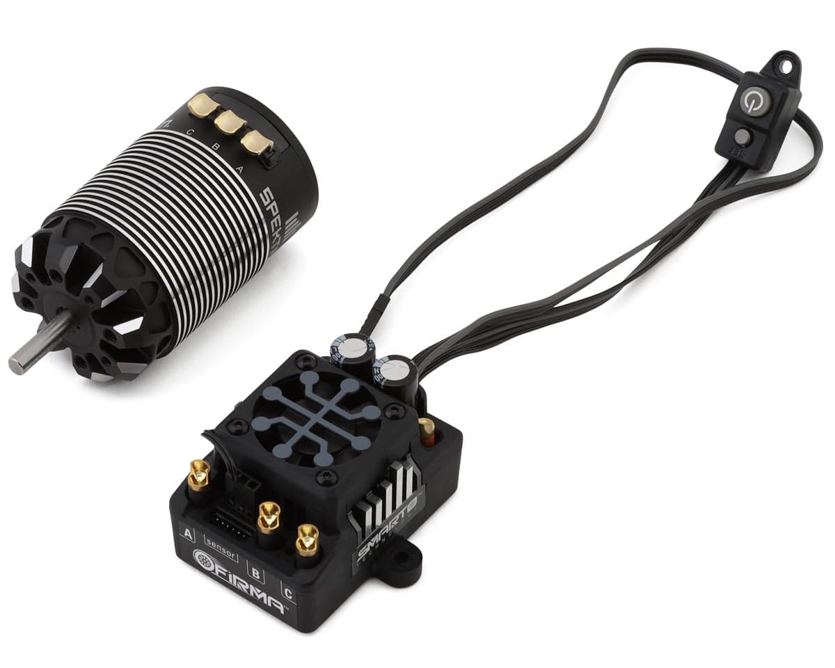 Spektrum Firma 130A Brushless Sensored Smart ESC with 2200kv Motor Combo