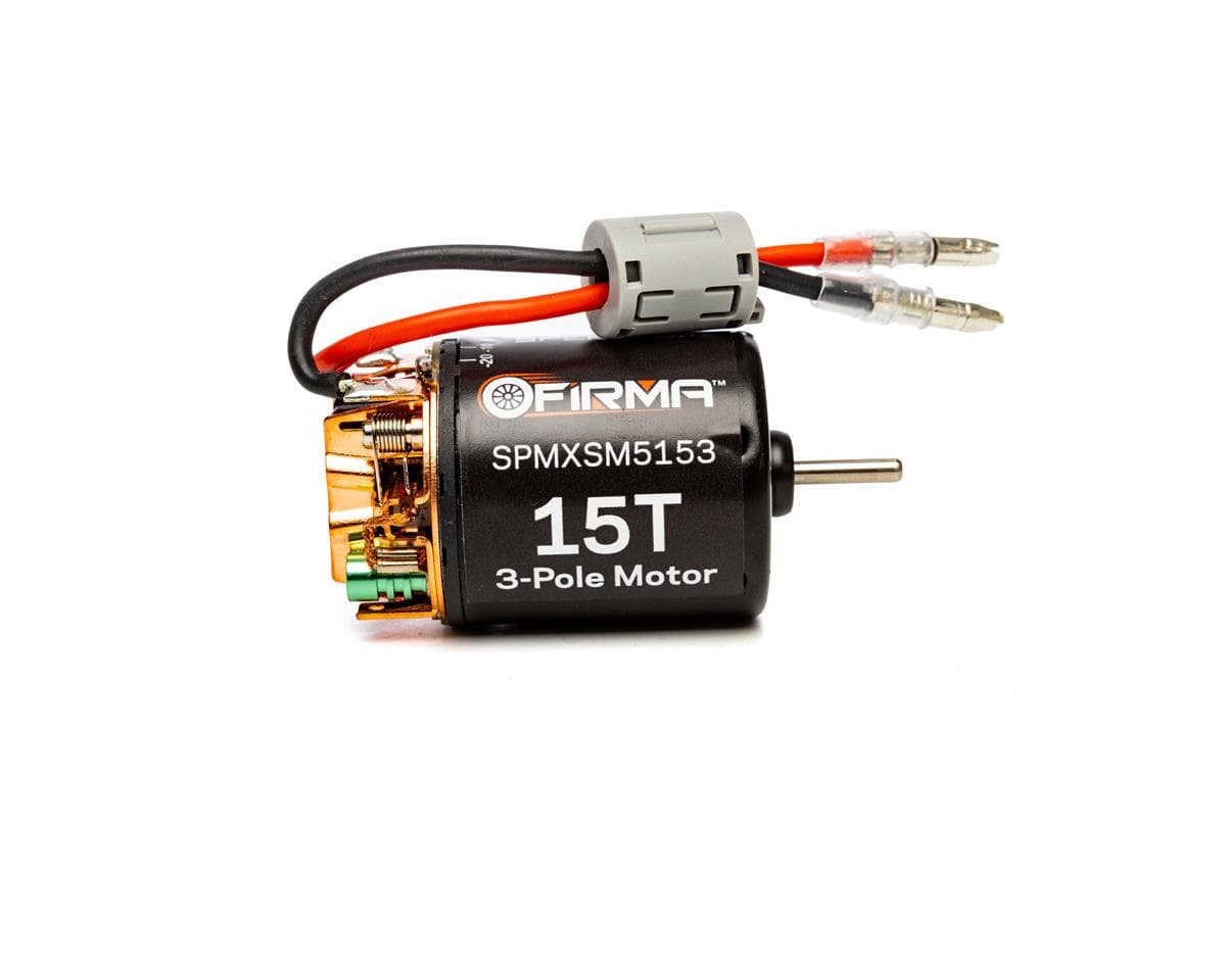 Spektrum Firma 15T Rebuildable 3 Pole Brushed Motor