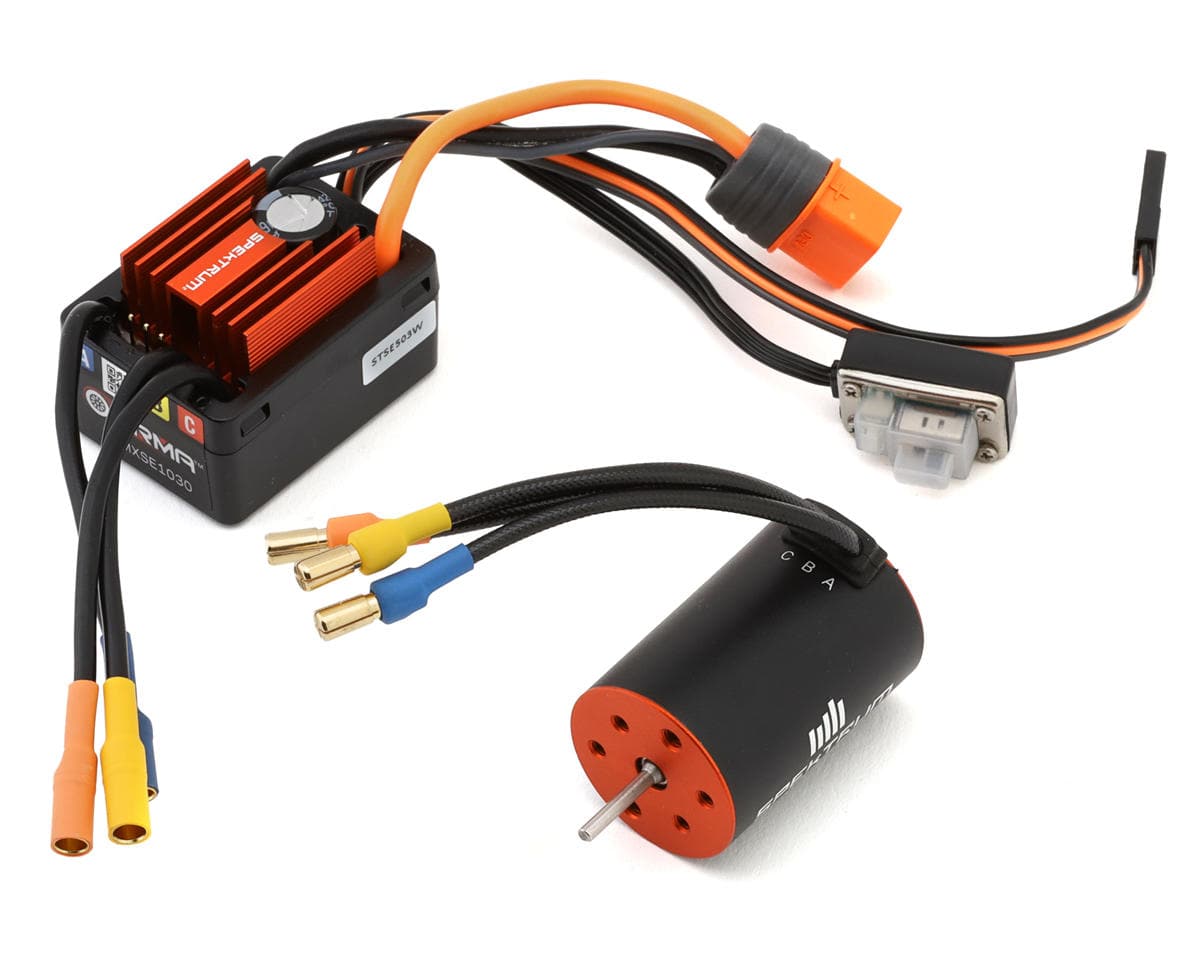 Spektrum Firma 30A BL Smart ESC with 4500Kv Motor Combo suit 1/18 Vehicles