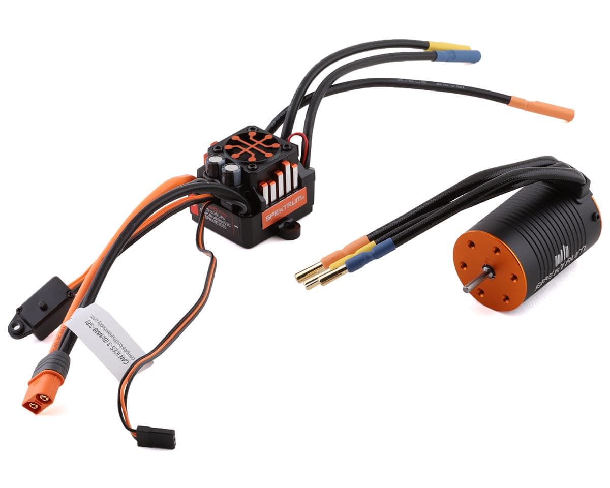 Spektrum FIRMA 85A Brushless Smart Car ESC with 4000Kv Sensorless Motor