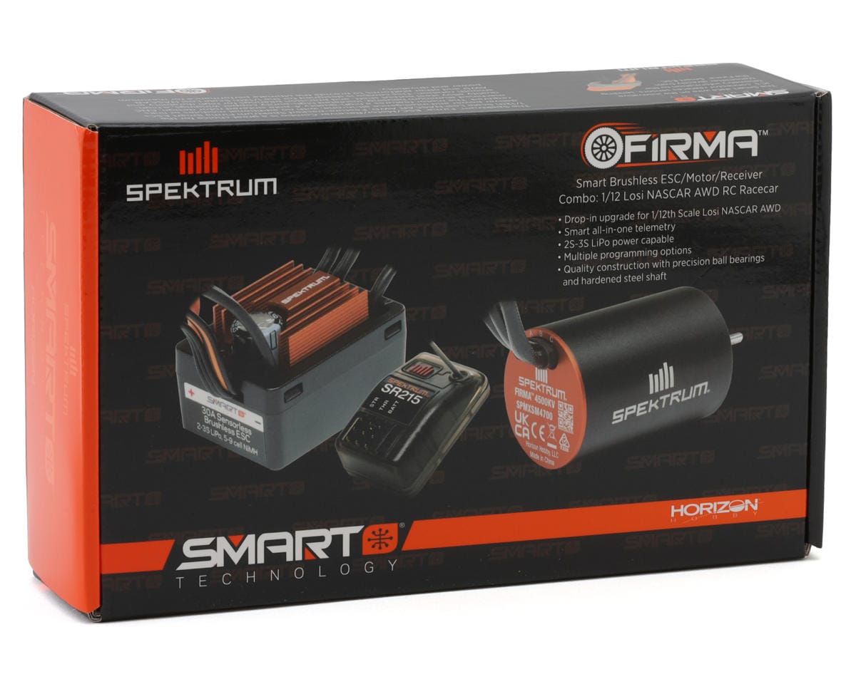 Spektrum Firma NASCAR Brushless Combo SPMXSEMC25 alternate view 1