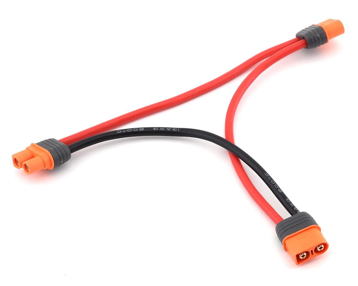 Spektrum IC3 Battery Series Harness 6inch / 150mm, 13 AWG