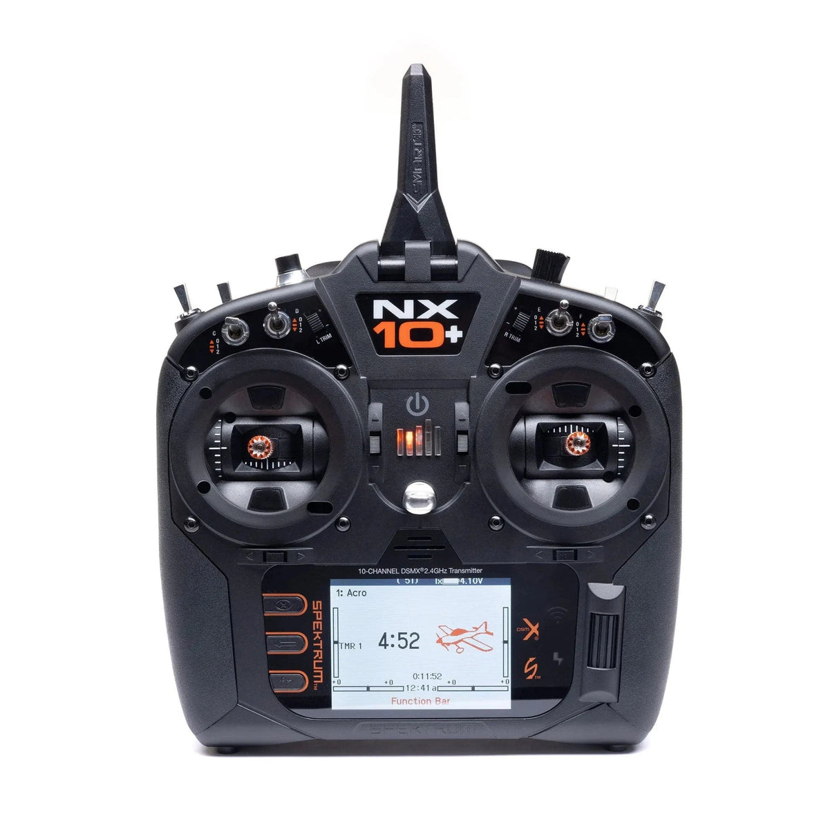 Spektrum NX10+ 20 - Channel DSM - X Transmitter Only - Mode 2 [SPMR10120] - Hobbytech Toys