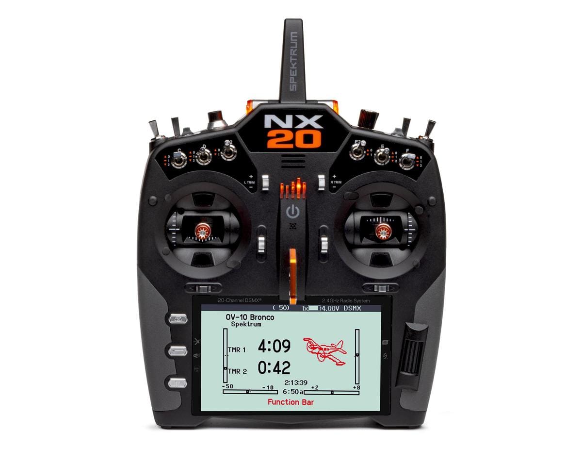 Spektrum NX20 2.4Ghz DSM-X 20 Channel Transmitter Only, SPMR20500