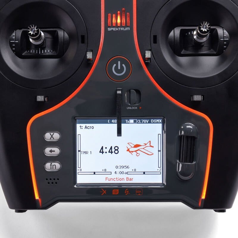 Spektrum NX7e+ 14 Channel DSM - X 2.4GHz Black Edition Transmitter Only [SPMR7120] - Hobbytech Toys