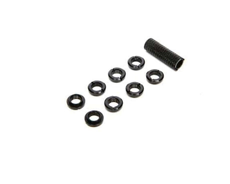 Spektrum Black Switch Nuts 8 Pack with Wrench SPMA1302