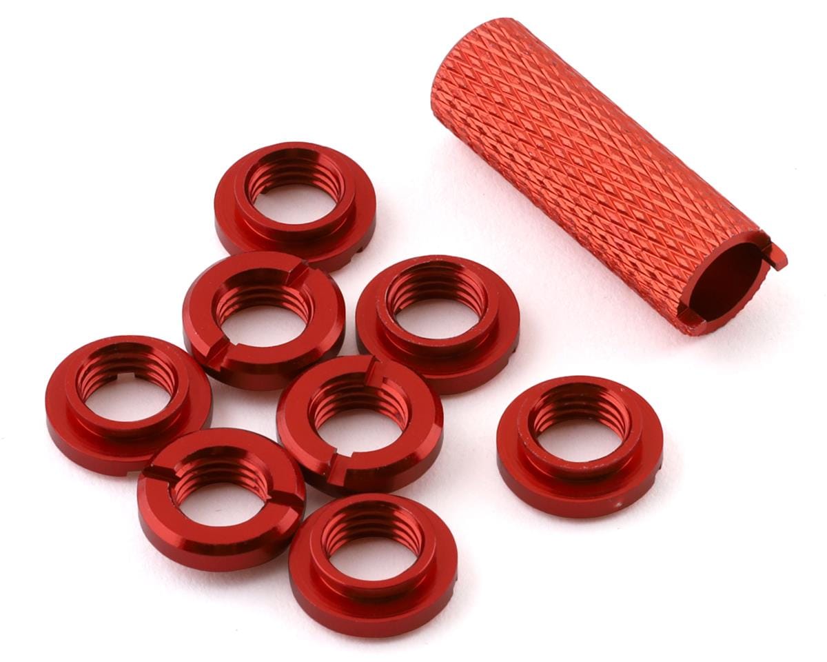 Spektrum Radio Red Switch Nuts 8 and Wrench SPMA1301