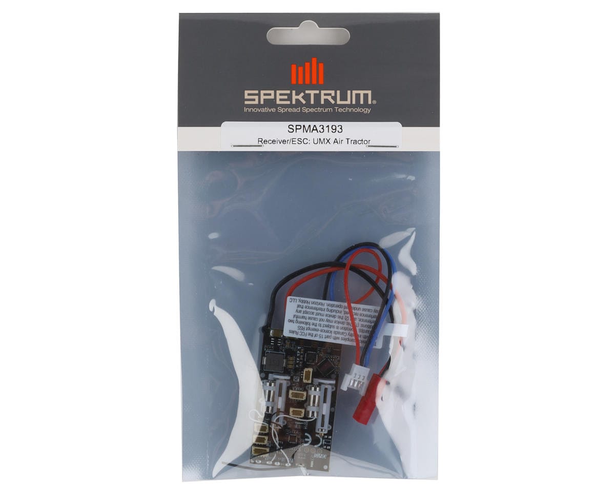 Spektrum Receiver and ESC UMX Air Tractor SPMA3193 alternate view