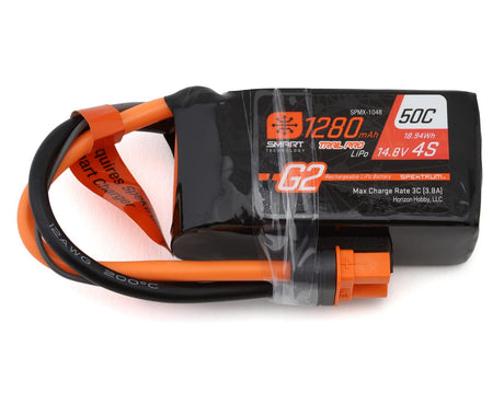 Spektrum Smart G2 Trail Pro 1280mAh 4S 14.8V 50C LiPo IC3 SPMX-1048