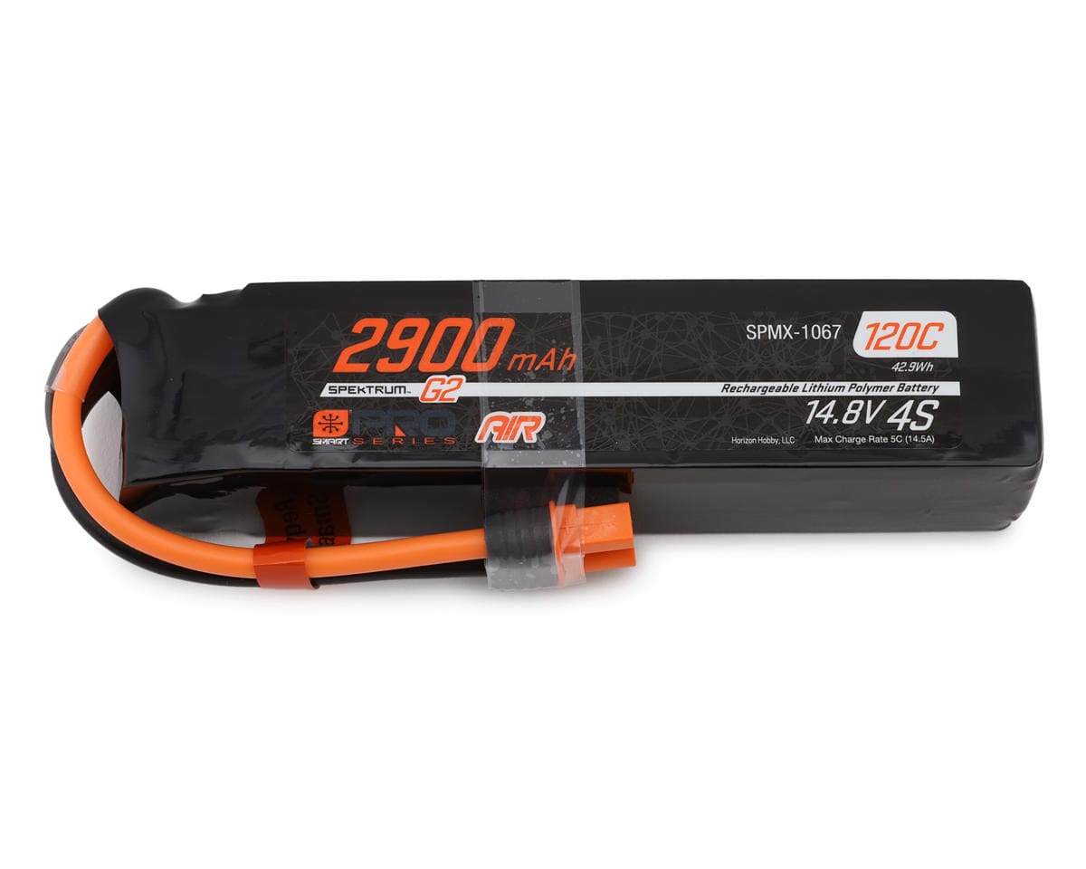 Spektrum Smart Pro Series Air 2900mAh 4S 14.8V 120C G2 LiPo IC3 SPMX-1067