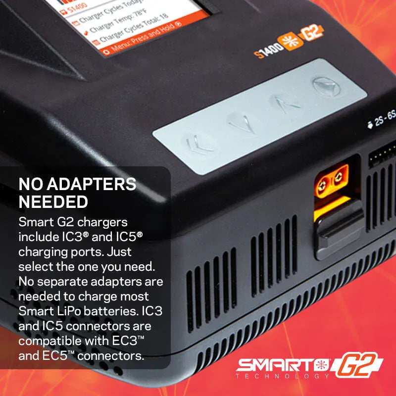 Spektrum Smart S1400 G2 1x400w 240v Charger, SPMXC2040AU