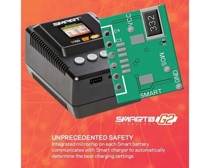 Spektrum Smart S155 G2 55w 240v Charger [SPMXC2050AU] - Hobbytech Toys