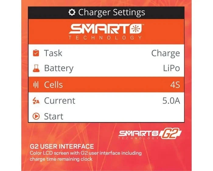 Spektrum Smart S155 G2 55w 240v Charger [SPMXC2050AU] - Hobbytech Toys