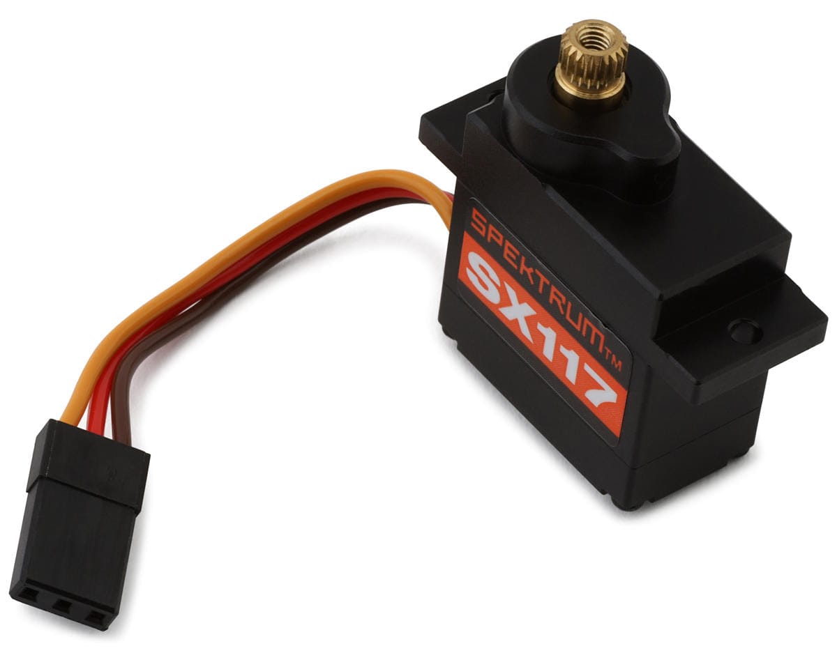 Spektrum SX117 Micro Metal Gear Case Servo SPMSSX117