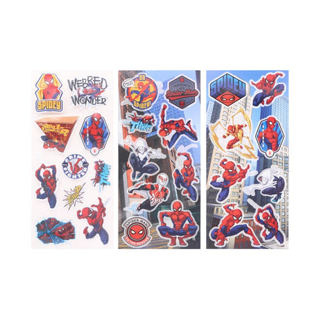 Spiderman Stickers - 3 Pack