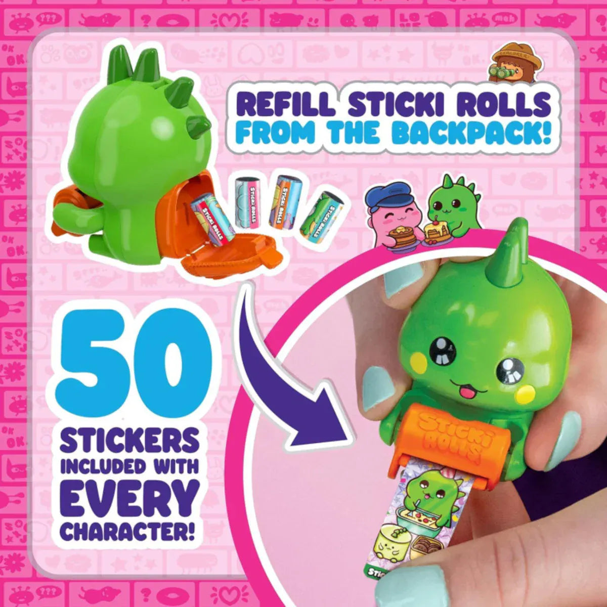 Sticki Rolls Sticki Mates - SERIES 3 - Assorted (1)