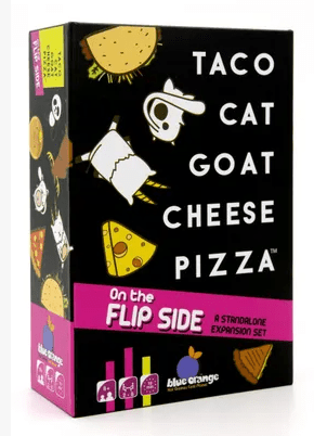 Taco Cat Goat Cheese Pizza on the Flip Side (Stand Alone Expansion) - Hobbytech Toys