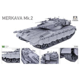 Takom 2080 1/35 Israeli main battle tank Merkava mk.2b Plastic Model Kit - Hobbytech Toys
