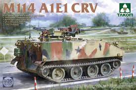 Takom 2149 1/35 M114 A1E1 CRV Plastic Model Kit - Hobbytech Toys