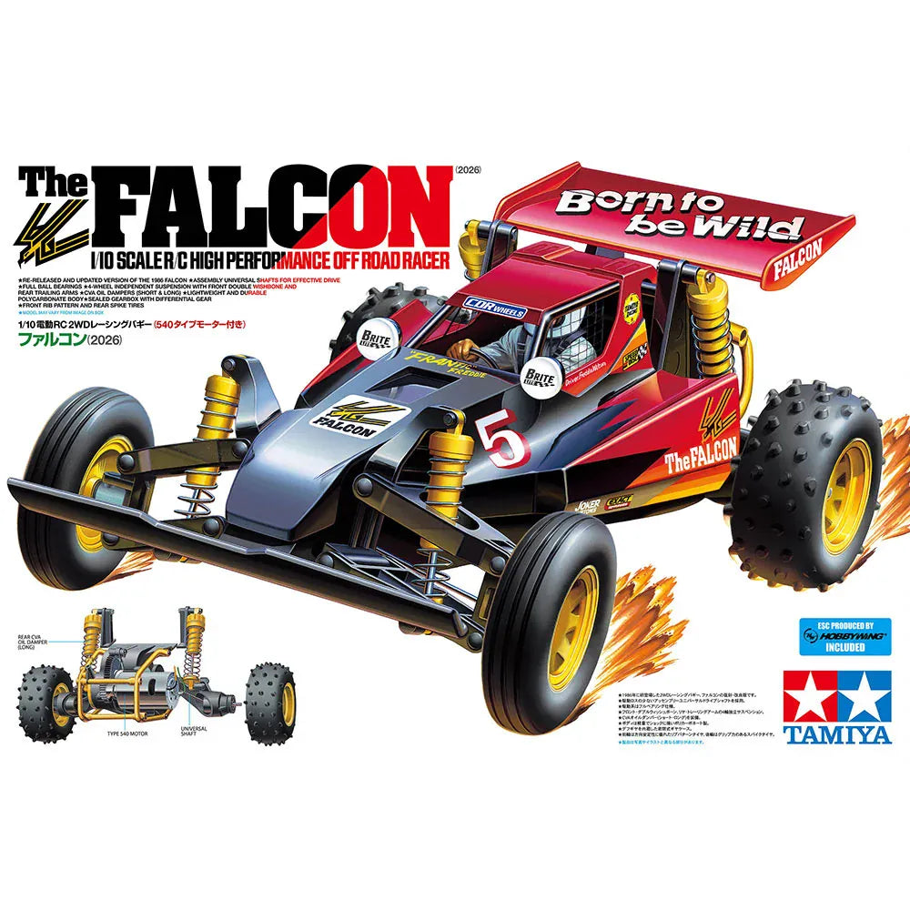 Tamiya 1/10 Falcon 2wd RC Buggy Kit (2026) [47532]