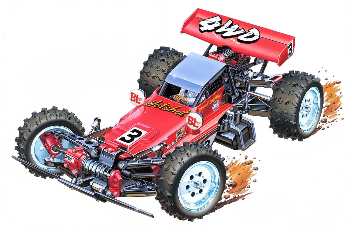 Tamiya 1/10 Hot Shot 4wd RC Buggy Kit [58391]