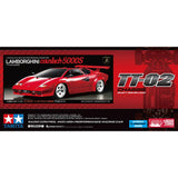 Tamiya 1/10 Lamborghini Countach 5000S TT-02 RC Car Kit [47527]