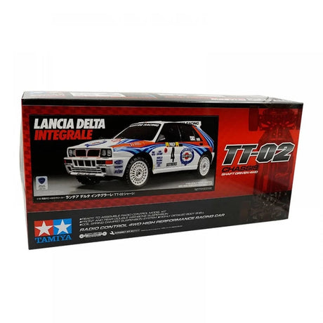 Tamiya 1/10 Lancia Delta Integrale TT-02 4wd RC Car Kit [58570]