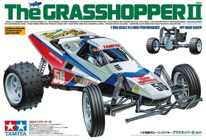 Tamiya 1/10 RC The Grasshopper II 2wd RC Kit [58643]