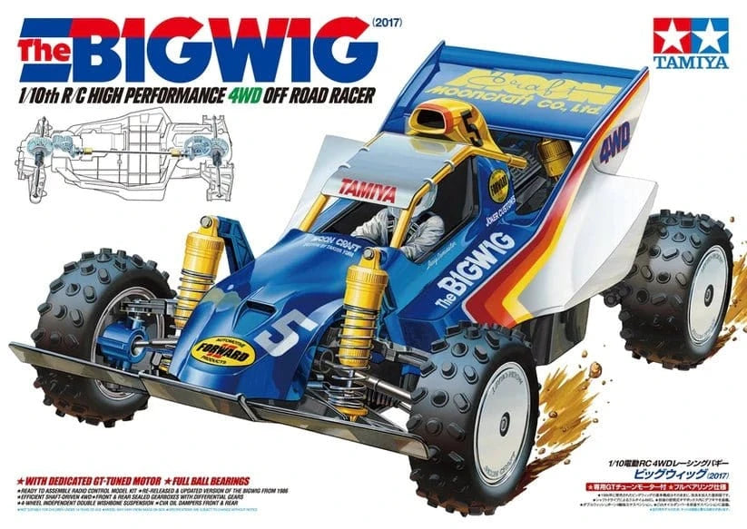 Tamiya 1/10 The Bigwig (2017) Off Road RC Kit [47330] - Hobbytech Toys