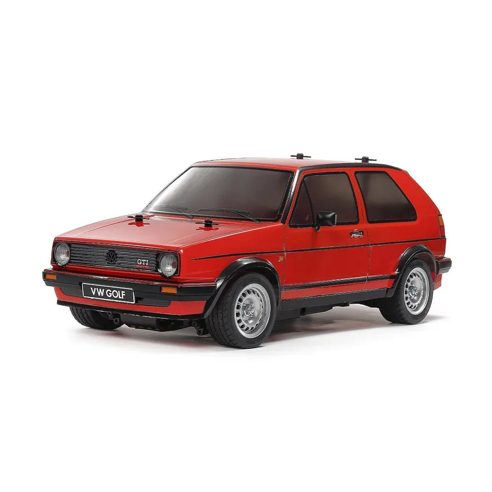 Tamiya 1/10 VW Golf II GTI 16v (MB-01) - Painted Red RC Car Kit [47516]