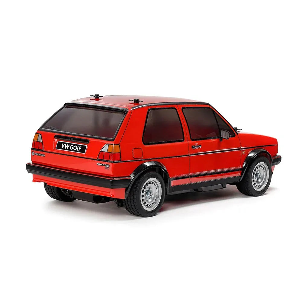 Tamiya 1/10 VW Golf II GTI 16v (MB-01) - Painted Red RC Car Kit [47516]