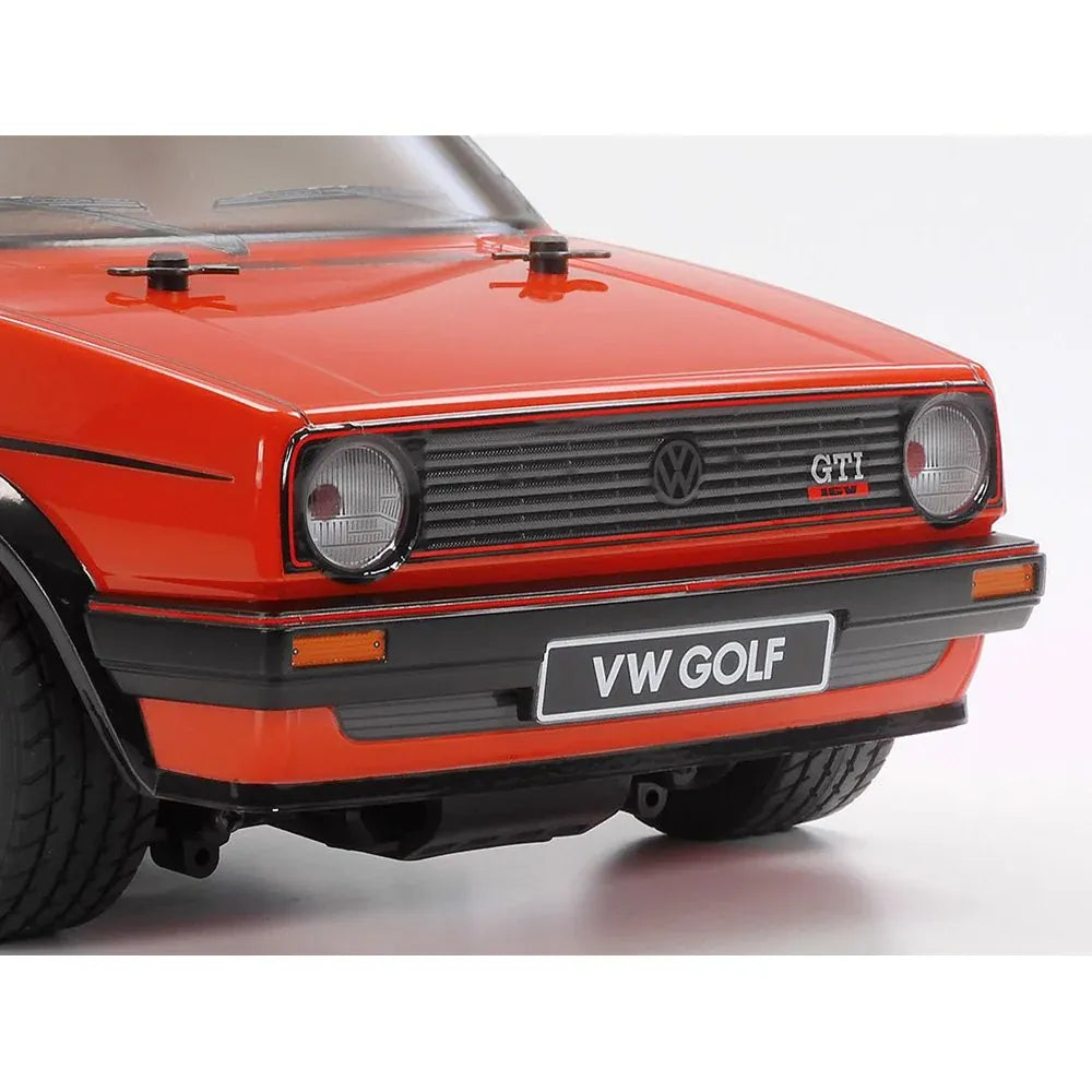 Tamiya 1/10 VW Golf II GTI 16v (MB-01) - Painted Red RC Car Kit [47516]