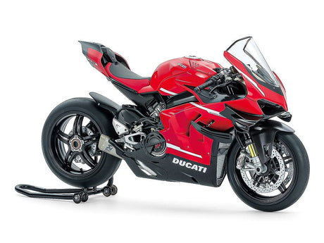 Tamiya 1/12 Ducati Superleggera V4 with Racing Kit Plastic Model Kit [14143]
