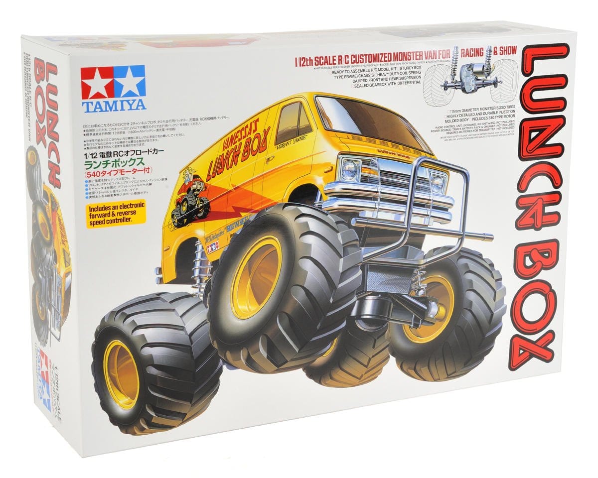Tamiya 1/12 Lunchbox 2wd RC Kit (2005) [58347] - Hobbytech Toys
