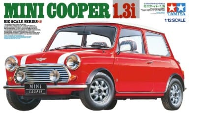 Tamiya 1/12 Mini Cooper 1.3i Plastic Model Kit [12031]