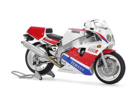 Tamiya 1/12 Yamaha FZR750R (OW01) Motorcycle Plastic Model Kit [14058]