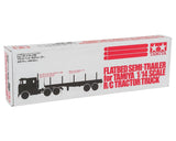 Tamiya 1/14 Flatbed Semi Trailer Kit - Hobbytech Toys