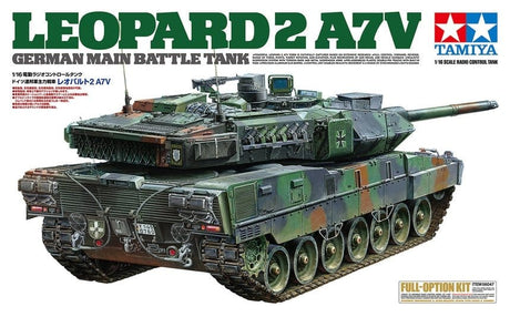 Tamiya 1/16 Leopard 2 A7V RC Tank Kit [56047] - Hobbytech Toys