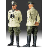 Tamiya 1/16 Scale Feldmarschall Rommel (German Africa Corps) Plastic Model Kit [36305]