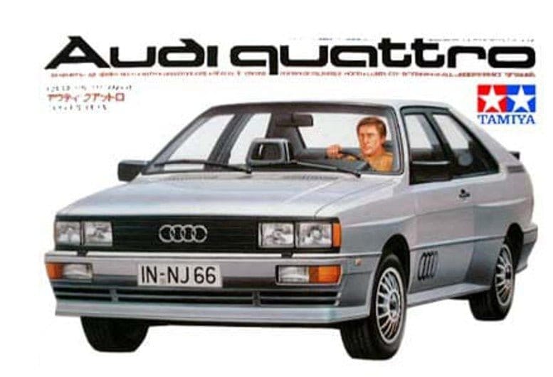 Tamiya 1/24 Audi Quattro Plastic Model Kit [24031] - Hobbytech Toys