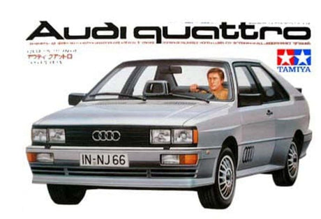 Tamiya 1/24 Audi Quattro Plastic Model Kit [24031] - Hobbytech Toys