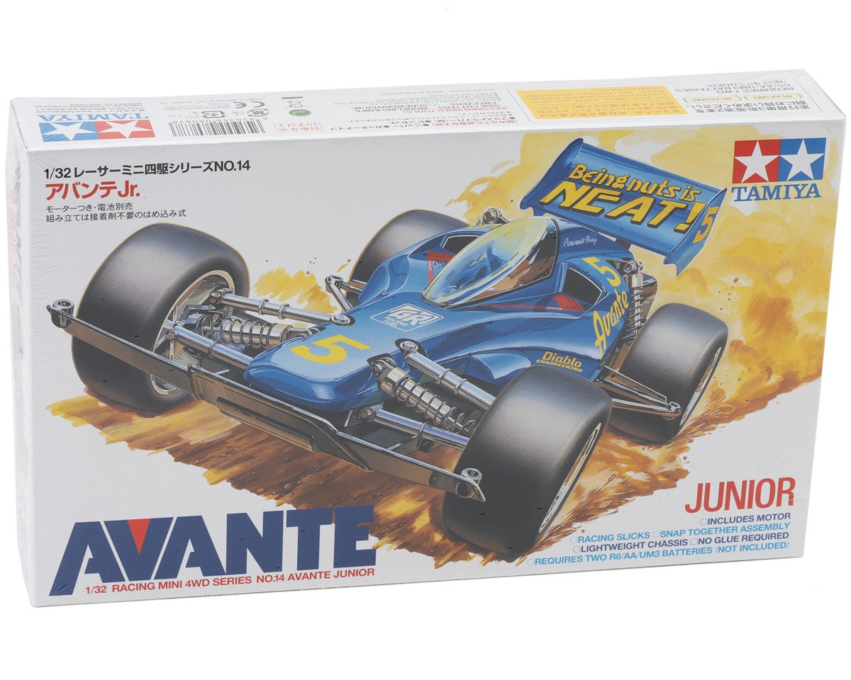 Tamiya 1/32 Jr Avante Type-II Chassis Mini 4WD Kit