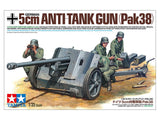 Tamiya 1/35 German Anti-Tank Gun PAK38 Plastic Model Kit [35392]