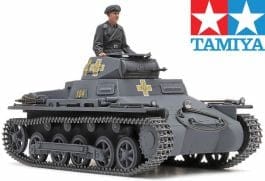 Tamiya 1/35 German Panzerkampfwagen I Ausf. B Plastic Model Kit [35388] - Hobbytech Toys