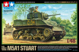 Tamiya 1/48 US Light Tank M5A1 Stuart Tank Plastic Model Kit [32606] - Hobbytech Toys