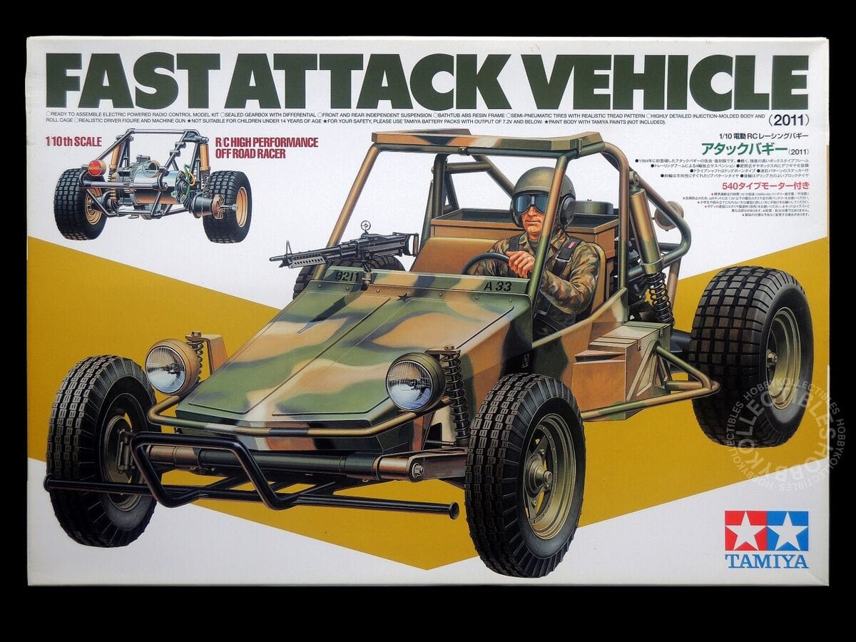 Tamiya 58496 1/10 Fast Attack Vehicle 2011 RC Buggy Kit - Hobbytech Toys