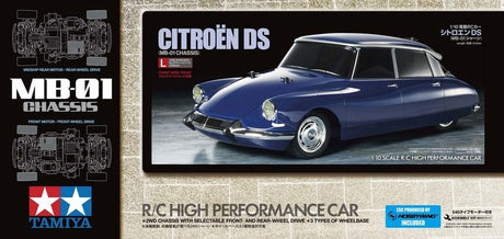 Tamiya 58734 Citroen DS MB - 01 RC Car Kit - Hobbytech Toys