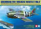 Tamiya 61126 1/48 Grumman FM - 1 Wildcat/Martlet Plastic Model Kit - Hobbytech Toys