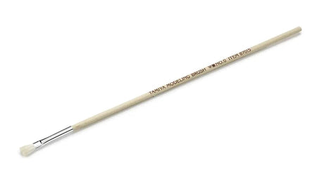 Tamiya 87015 Brush Flat No 0 Tamiya PAINT, BRUSHES & SUPPLIES